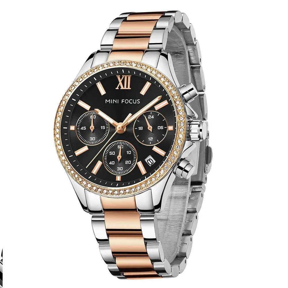 MEGIR Stella chronograph quartz watch for men, view 5