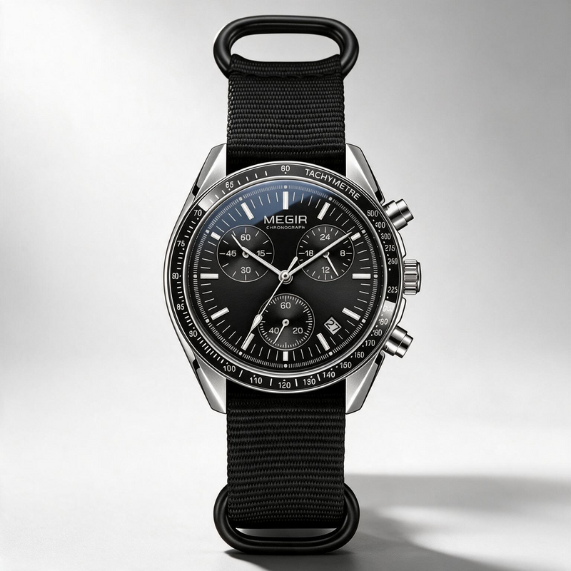 MEGIR Voyager chronograph quartz watch for men