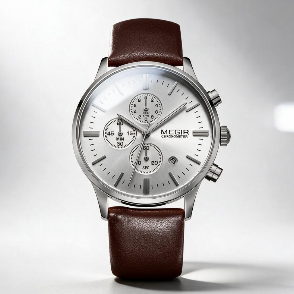 MEGIR Windsor chronograph quartz watch for men
