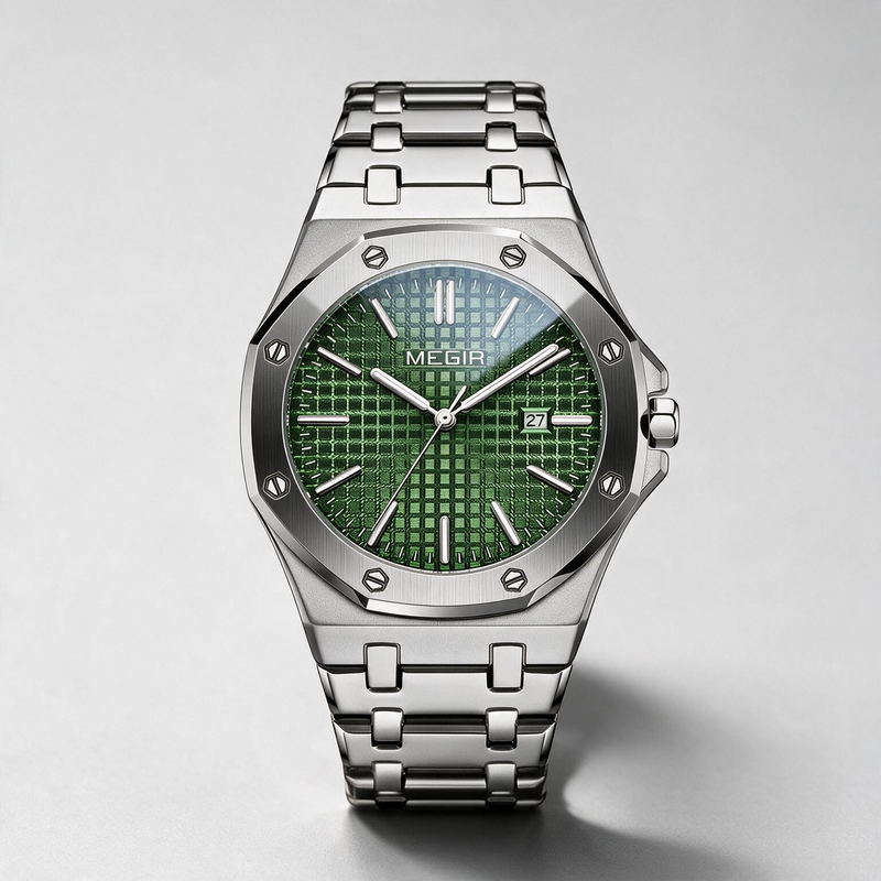 MEGIR Sovereign dress quartz watch for men