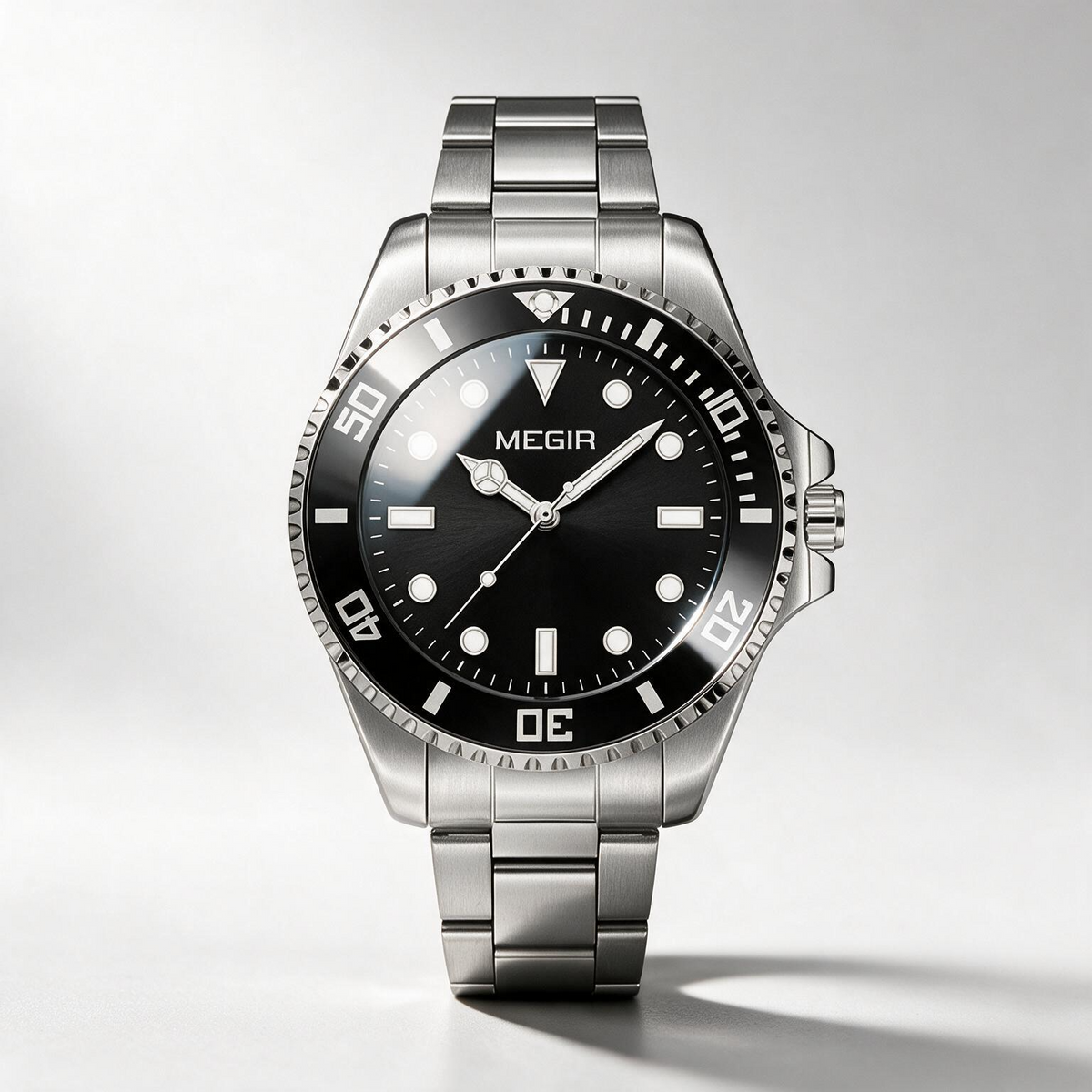 MEGIR Executive quartz watch for men, view 9