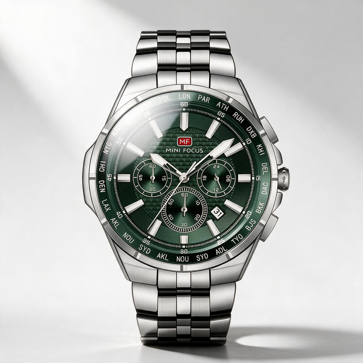 MEGIR Blaze X chronograph quartz watch for men, view 15