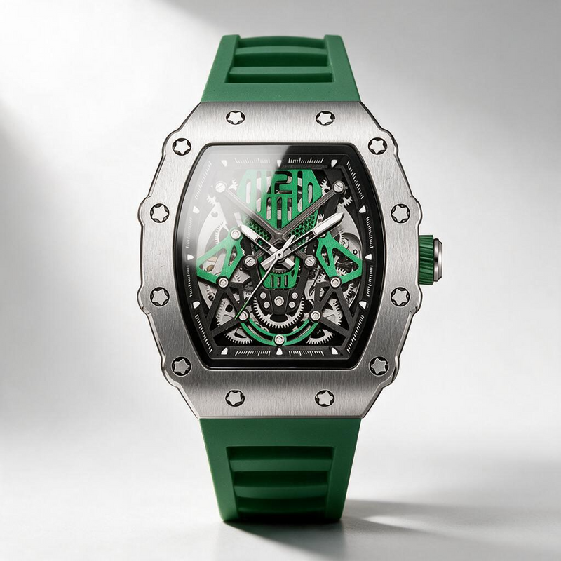 MEGIR Emerald automatic watch for men