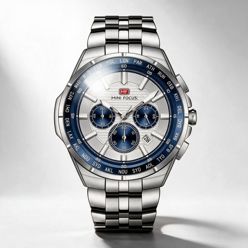 MEGIR Blaze X chronograph quartz watch for men