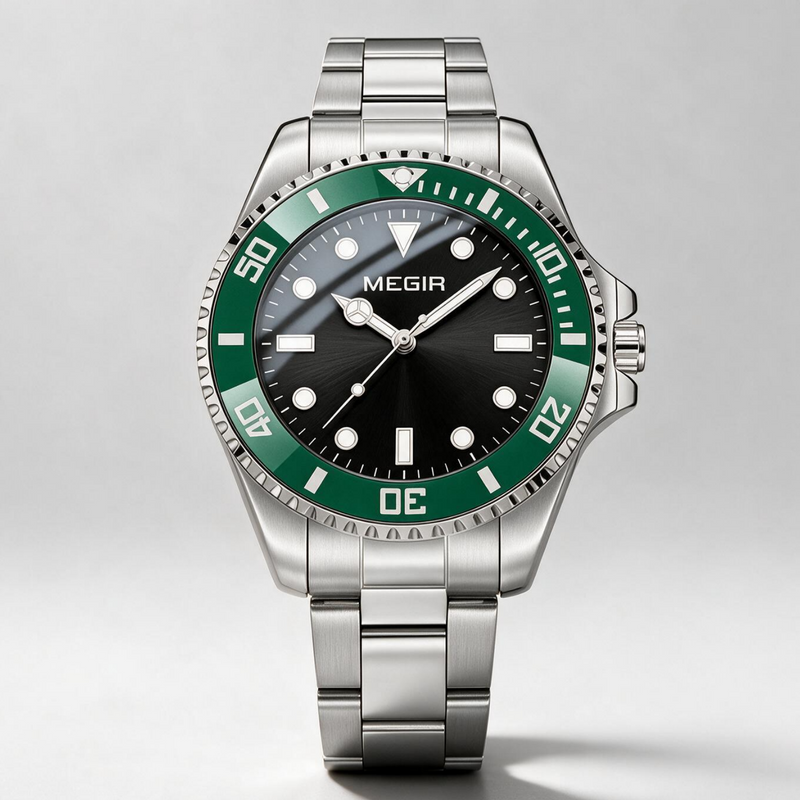 MEGIR Executive quartz watch for men