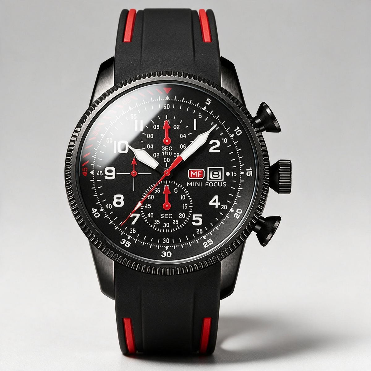 MEGIR Velocity sport quartz watch for men, view 9