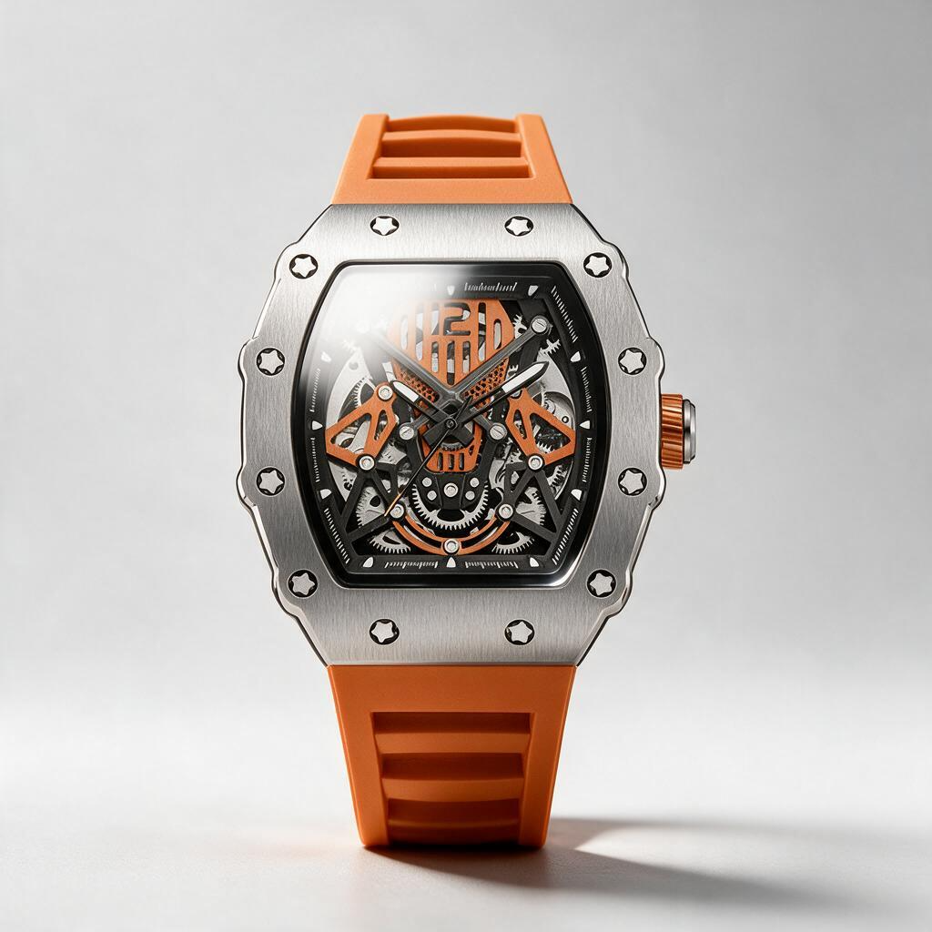 MEGIR Emerald automatic watch for men, view 9