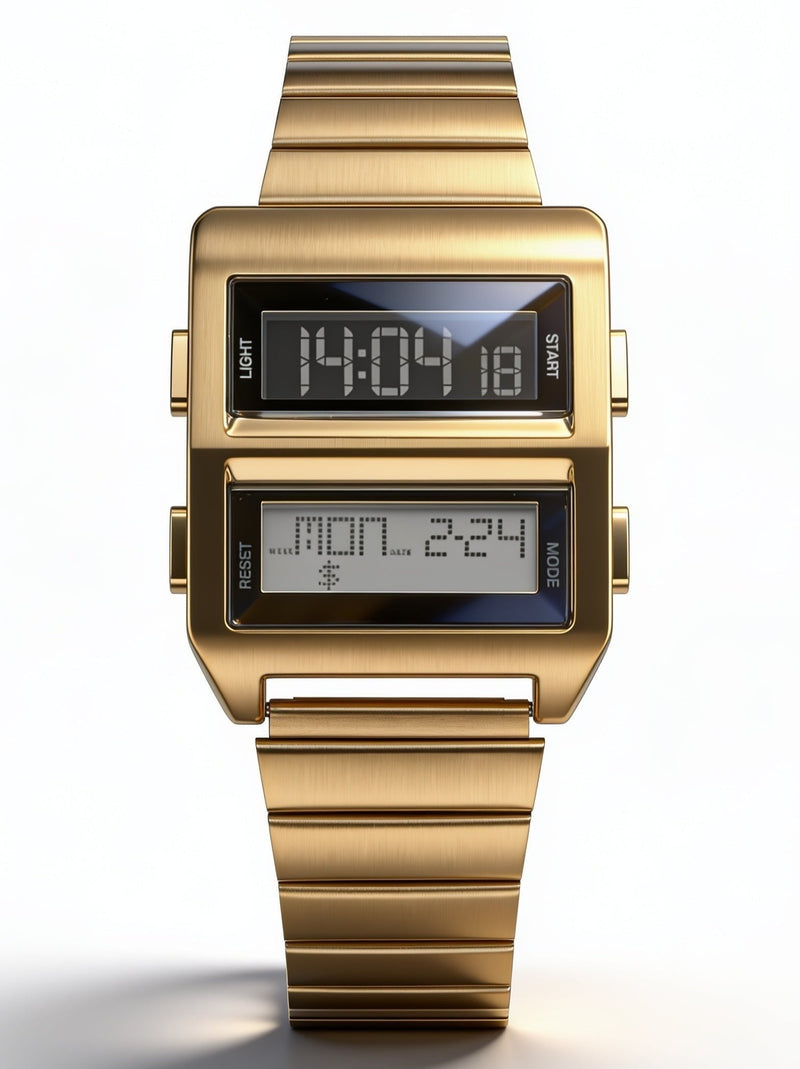 MEGIR Cyberdrive chronograph quartz watch for men
