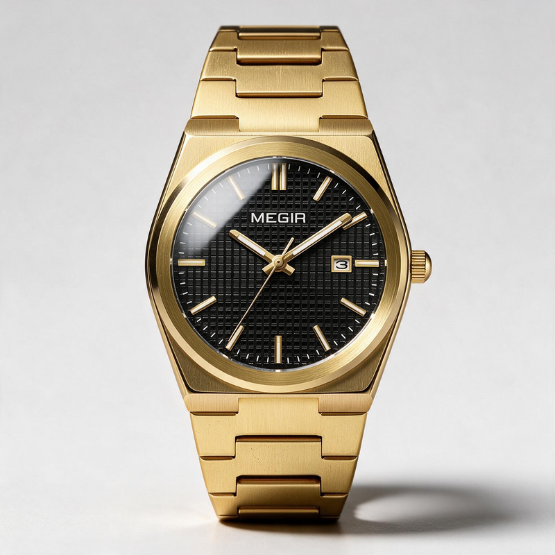 MEGIR Imperium dress quartz watch for men