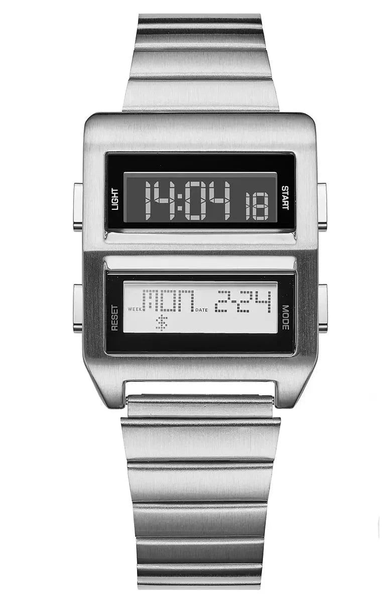 MEGIR Cyberdrive chronograph quartz watch for men, view 8
